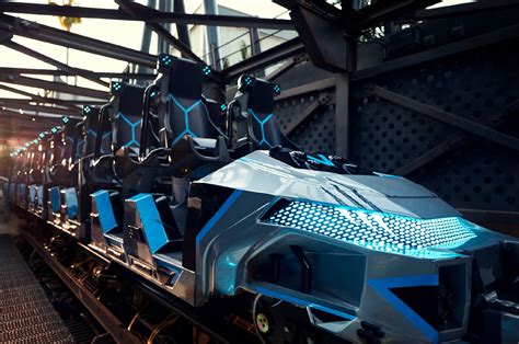 First Look At Coaster Trains For Jurassic World Velocicoaster At