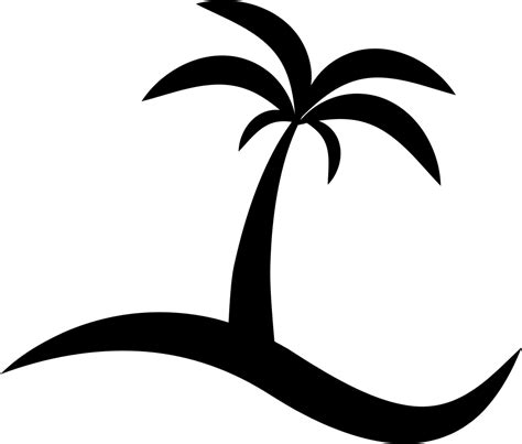Vector la gente de negocios corporativo concepto de empresa. Island With A Palm Tree Svg Png Icon Free Download (#40017 ...