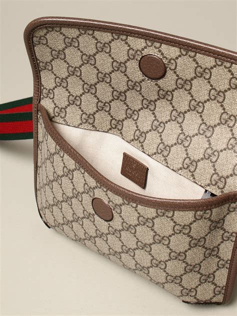 Gucci Neo Vintage Belt Bag In Gg Supreme Fabric Beige Bags Gucci