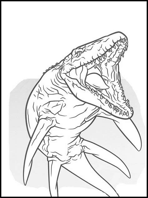 Imprimir Desenhos Para Colorir Jurassic World 28