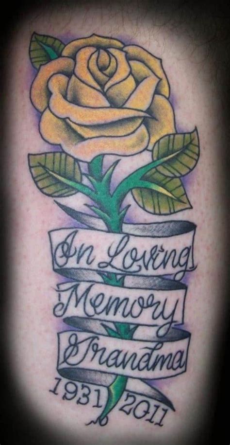 150 Meaningful Memorial Tattoos Ideas November 2019