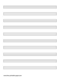 210 blank sheets music are collected for any of your needs. Download this 10 staff printable music manuscript paper. Blank staff paper in PDF format. Empty ...