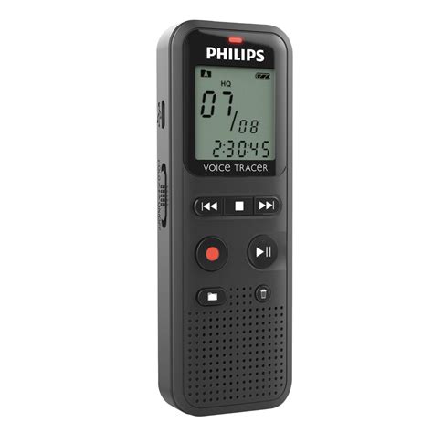Philips DVT1150 Voice Tracer Black 4 GB Digital Recorder