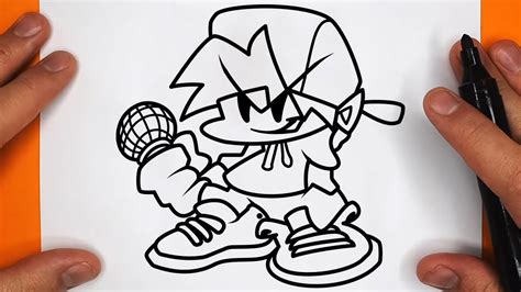 Como Dibujar A Sonic Fnf Easy Drawings Dibujos Faciles Dessins The