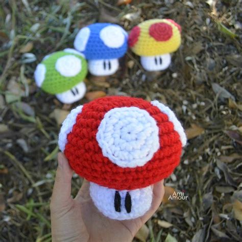 Yet Another Mario Mushroom Pattern Ami Amour