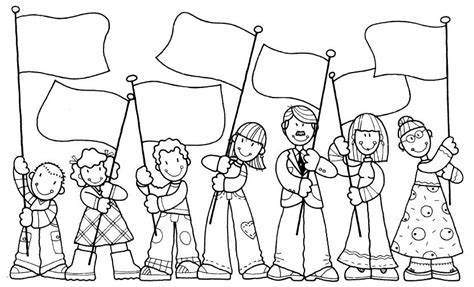 Dibujos para colorear en el día de la familia