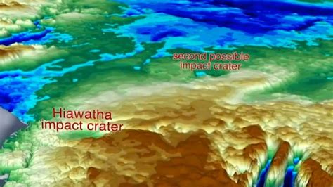 Nasa Discovers 2nd Crater Under Greenlands Ice Videos From The