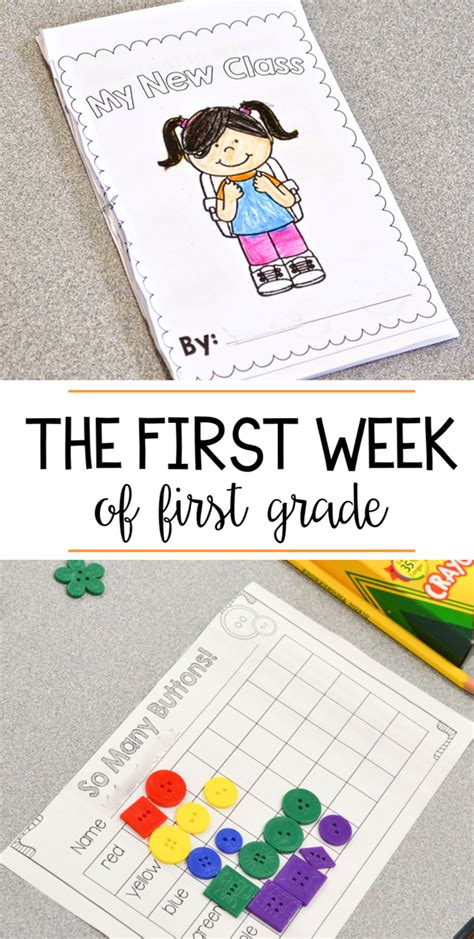 The First Week Of First Grade Activities And More Susan Jones Teaching