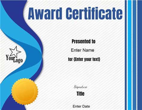 Free Editable Certificate Template | Customize Online & Print at Home
