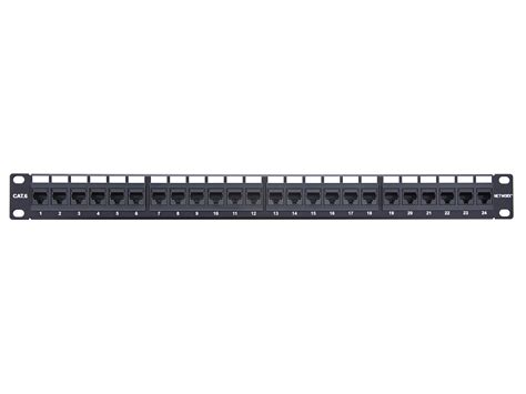 Free delivery and returns on ebay plus items for plus members. 24 Port CAT6 Rack Mount Patch Panel - 1U | Computer Cable ...