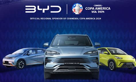 Byd Autos Es Patrocinador Oficial De La Conmebol Copa Am Rica