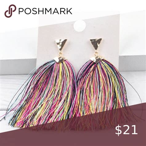 Spotted While Shopping On Poshmark Multicolored Tassel Earrings