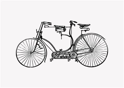 Tandem Bicycle Vintage Design Download Free Vectors Clipart Graphics And Vector Art