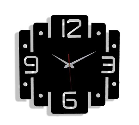 Tw Ticker Black 40cmx40cm Metal Wall Clock For Office At Rs 999 In Surat