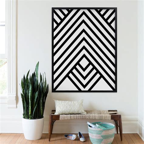 Abstract Simple Geometric Design Wall Art Prints By Anna Minted