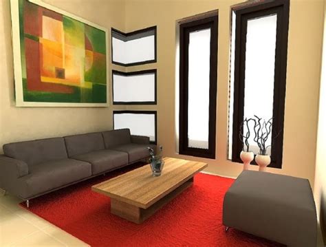 desain cantik penataan ruang tamu  rumah minimalis modern