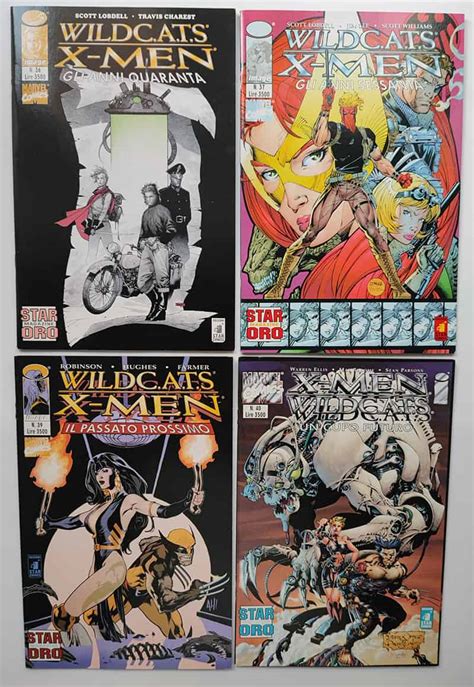 Wildcats X Men 14 Serie Completa Star Comics 1998 Icollezionisti