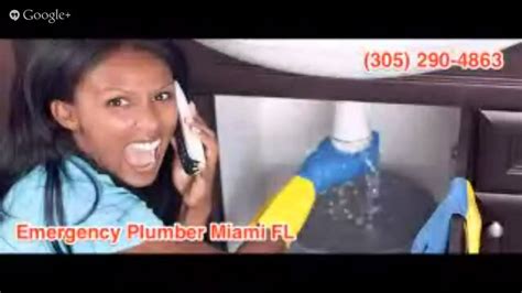 24 Hour Emergency Plumber Miami Fl 305 290 4863 Youtube