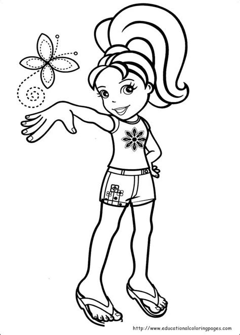 They develop imagination, teach a kid to be accurate and attentive. Polly Pocket pages - Educational Fun Kids Coloring Pages ...