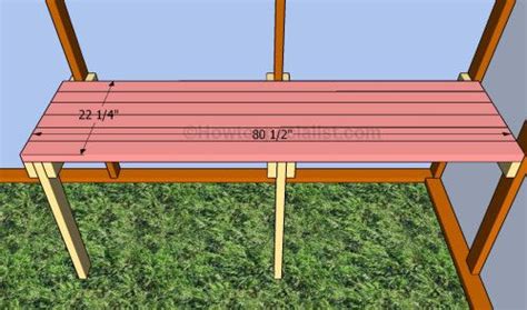 In standing greenhouses, potting benches provide useful and versatile workspace. Greenhouse bench plans | Greenhouse benches, Bench plans ...