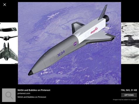 Nasa X 34 Space Plane Concept Space Flight Space Travel Historical