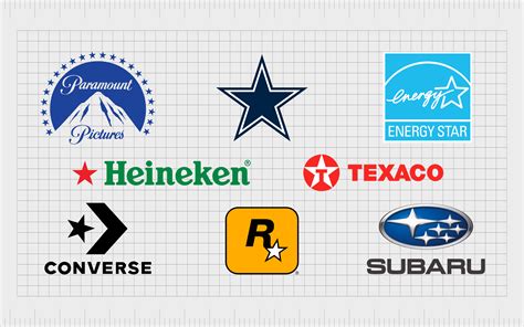Famous Star Logos Company Logos With Stars In Them