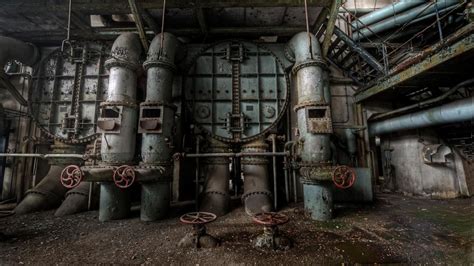 Abandoned Factory Factory Interior Abandoned