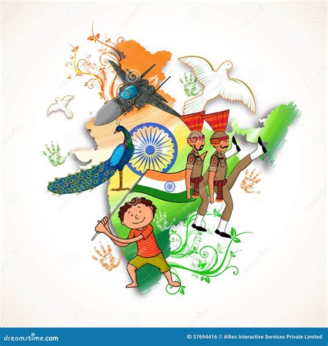Independence Day Creative India Map Map Of India In Indian Flag