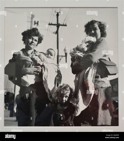 War Babies 1944 By Dorothea Lange On Display At The Dorothea Lange