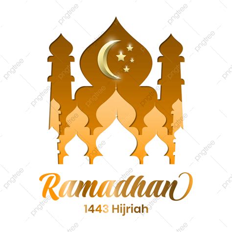 Golden Mosque Paper Cut Ramadhan 1443 Hijriah Ramadhan 1443 Hijriah