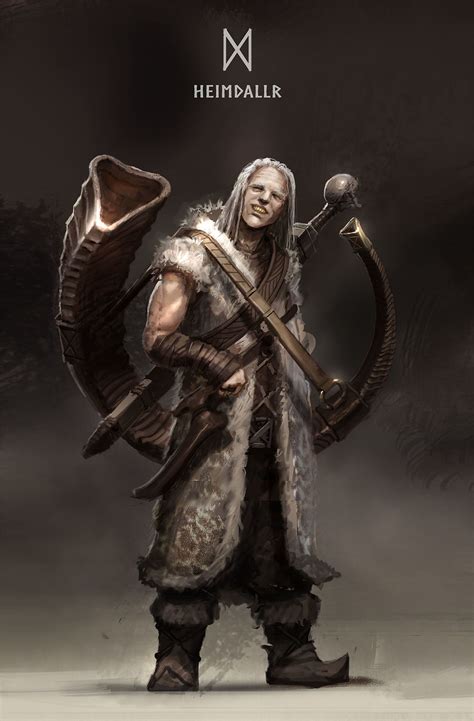 Heimdallr Norse Mythology Norse Mythology Art