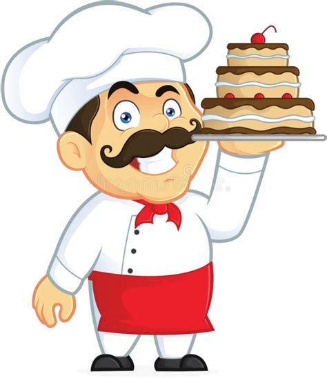 Download 700px Chef Chocolate Cake Clipart Picture Cartoon Character