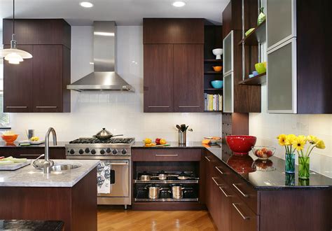 Contemporary Warm Walnut Kitchen Thyme And Place Design
