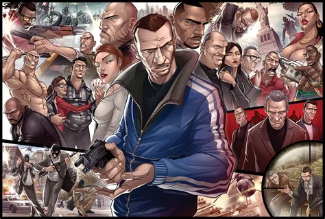 Incredible Grand Theft Auto Iv Fan Art Rgaming