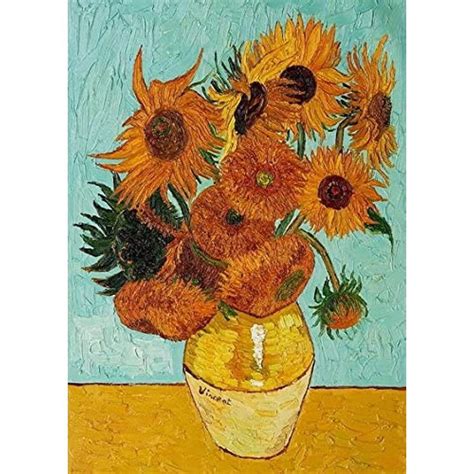 Sunflower By Vincent Van Gogh Oil Paintings Prints Artwork Flowers