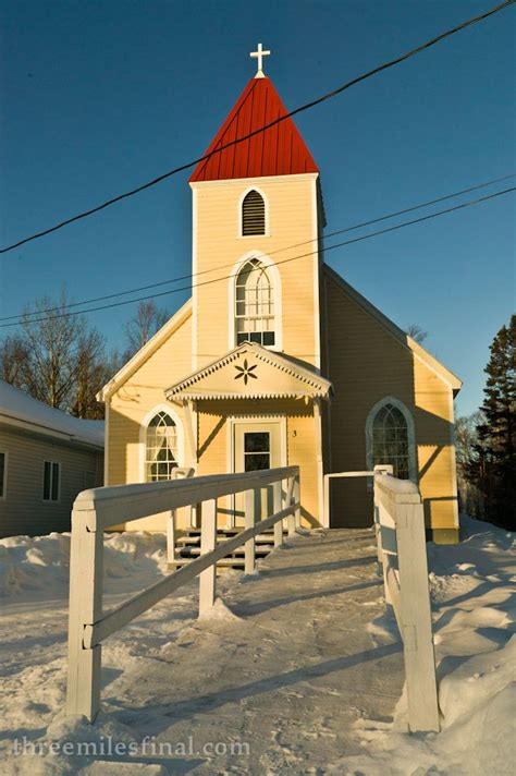 Moravian Church Goose Bay Labrador Newfoundland And Labrador Goose