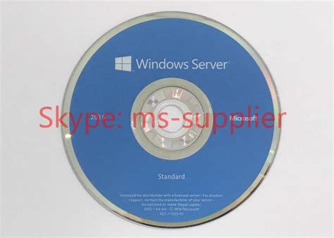 Original Windows Server 2016 R2 Standard Oem License 64 Bit Dvd Media