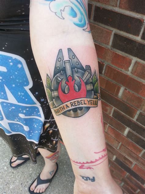 With A Rebel Yell My Star Wars Day Tattoo Nerdtattoos