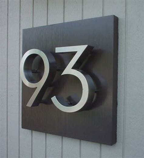 Large House Numbers Ideas On Foter