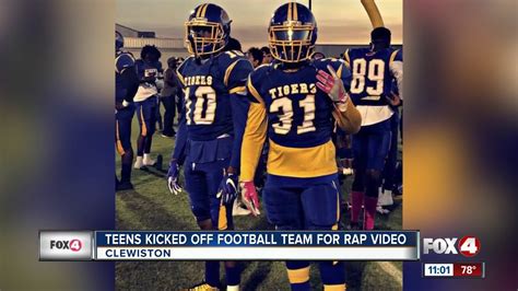 Clewiston Football Players Kicked Off Team Due To Music Video Youtube