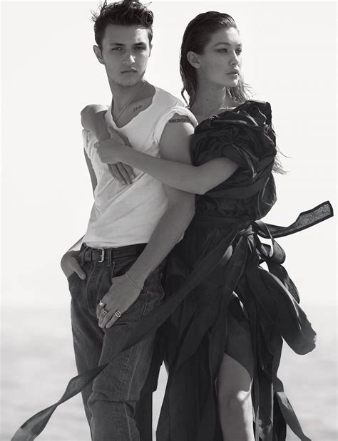 Model, photographer, stylist, makeup or hair stylist, casting director, agent, magazine, pr or ad agency, production company, brand or just a fan! Gigi Hadid - Vogue UK March 2017 Issue • CelebMafia