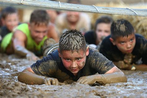 The Mud Run First Time Event At Miami County Fair Pits Kids Against