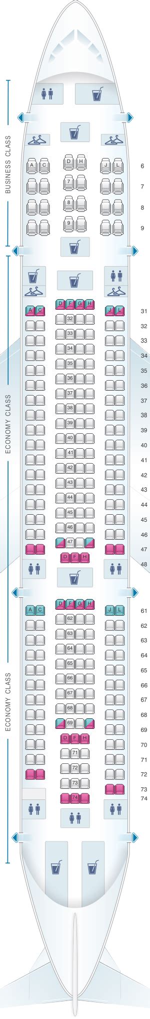 China Eastern Airbus A Seating Plan Tutor Suhu