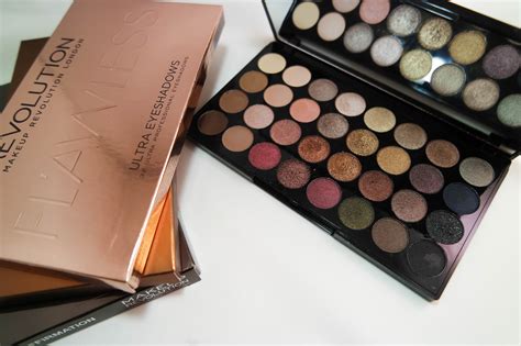 Makeup Revolution Ultra Eyeshadow Palette In Flawless Swatches