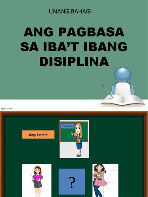 Ang Pagbasa Sa Ibat Ibang Disiplina Pdf