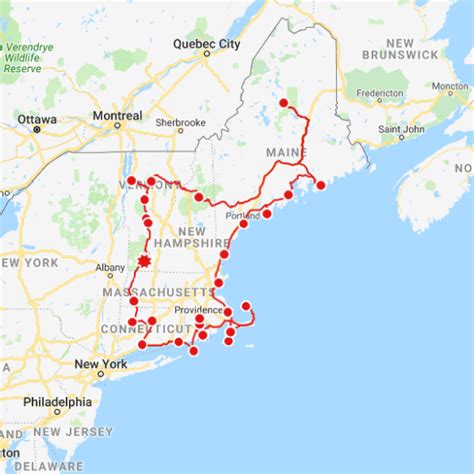 Home Page Dang Travelers New England Road Trip Road Trip Itinerary