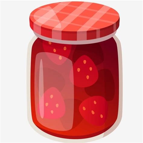 Strawberry Jam Clipart Transparent Png Hd Strawberry Jam Cartoon Jam