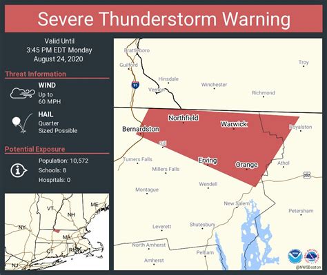 Severe Thunderstorm Warnings Issued Across Central And Western