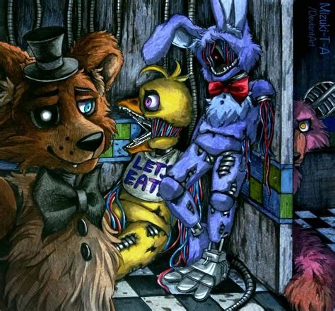 Out Of Service Withereds Fnaf 2 By Mizuki T A On Deviantart Five