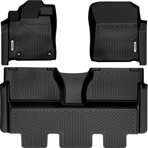 Oedro Floor Mats For Toyota Tundra 2014 2021 Crewmax Cab All Weather